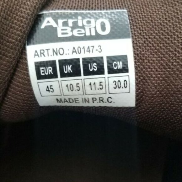 Arrigobello Light Brown Shoes Mens 11.5 - Picture 4 of 4